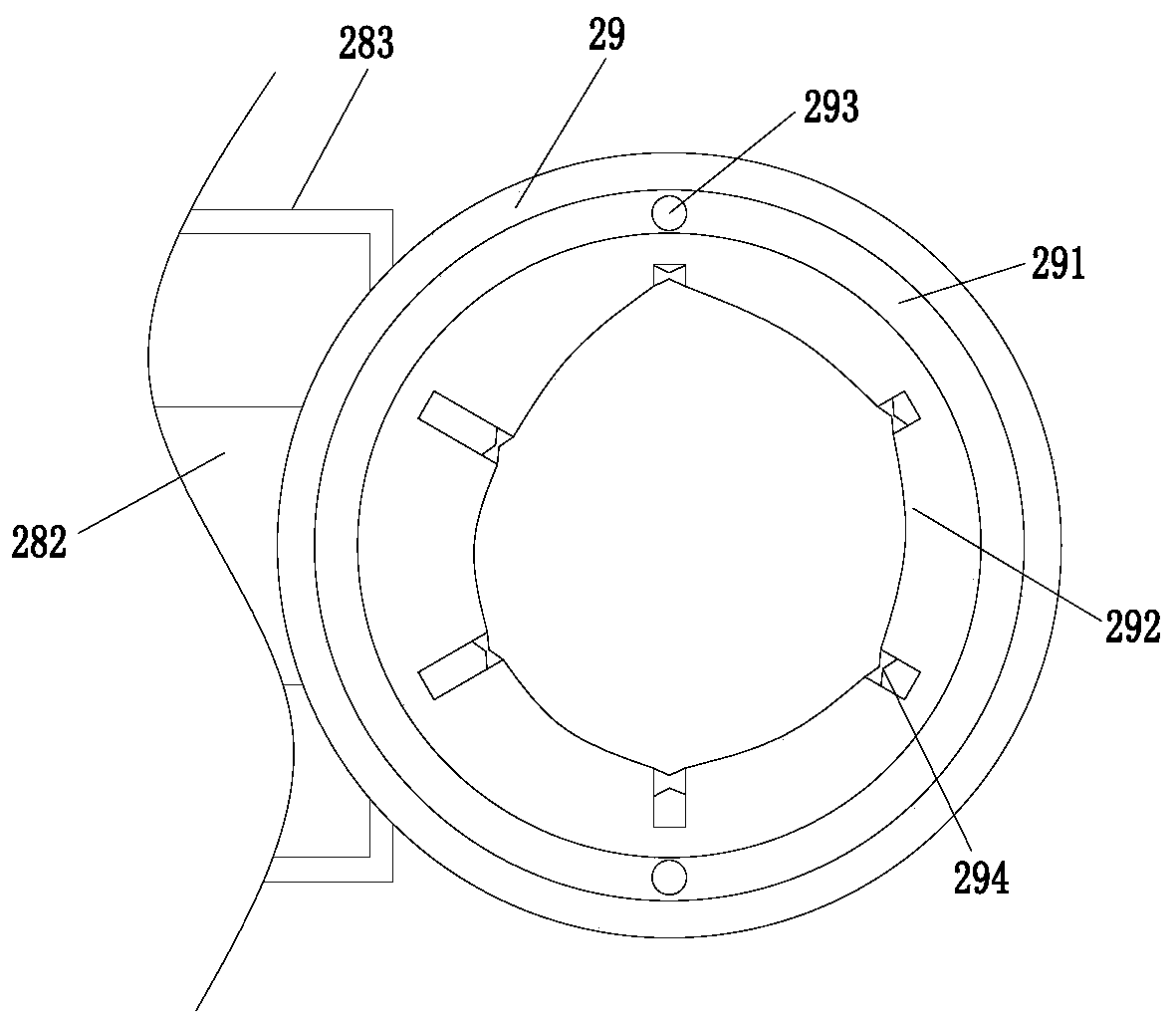 Textile yarn tension control mechanism and method thereof