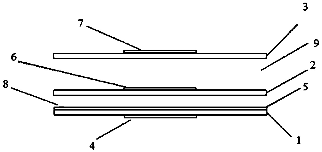 Broadband filtering antenna based on grid slotted patches