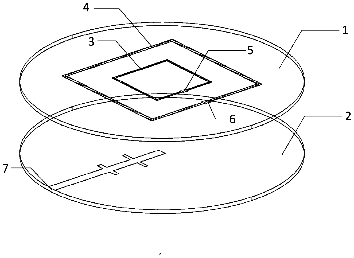 A preparation method of GAAS/GE/GAAS heterogeneous spin diode for loop antenna