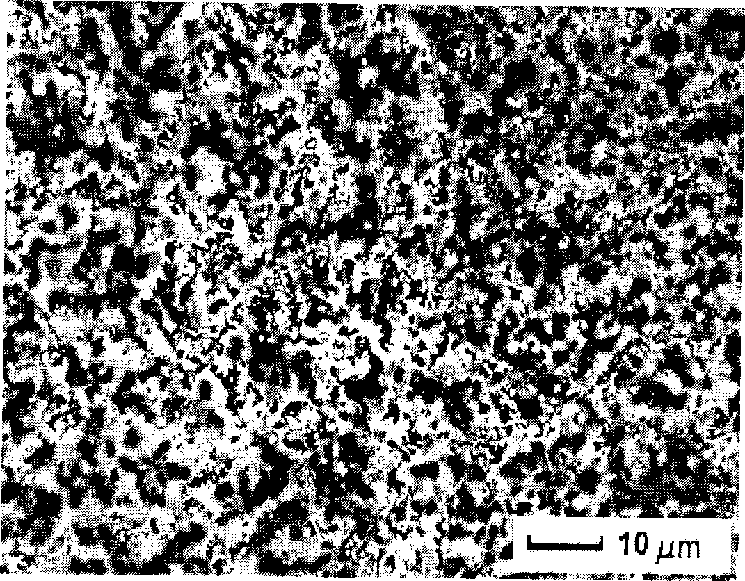 Method for preparing in-situ particle reinforced magnesium base compound material