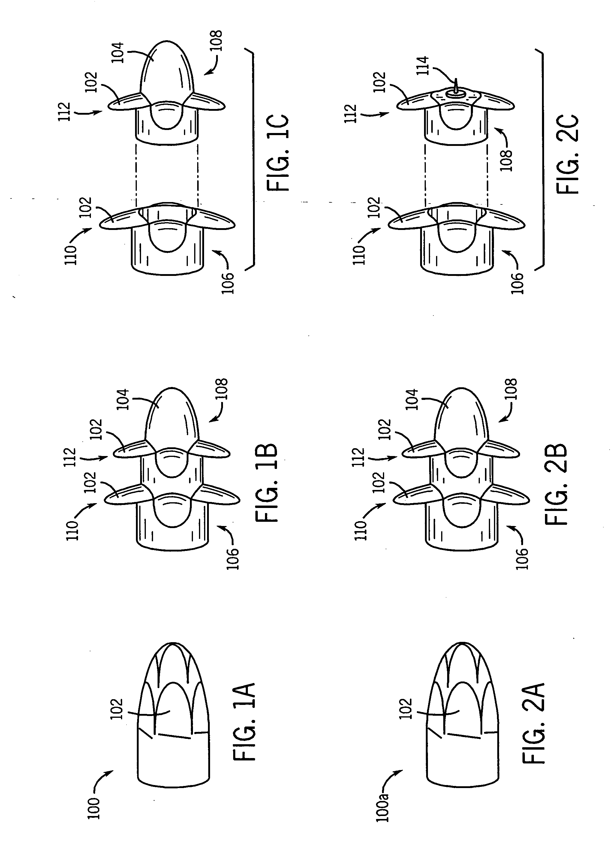 Deployable bullets