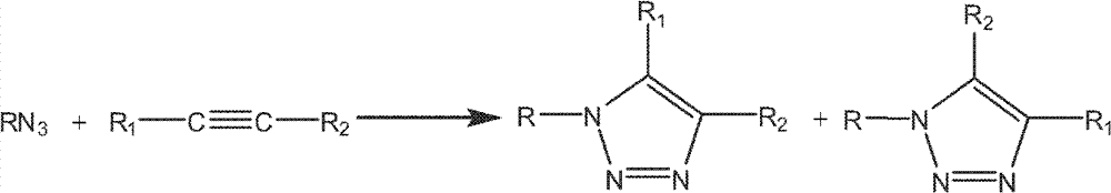 High temperature-resistant damp heat-resistant polytriazole resin adhesive and preparation method and application