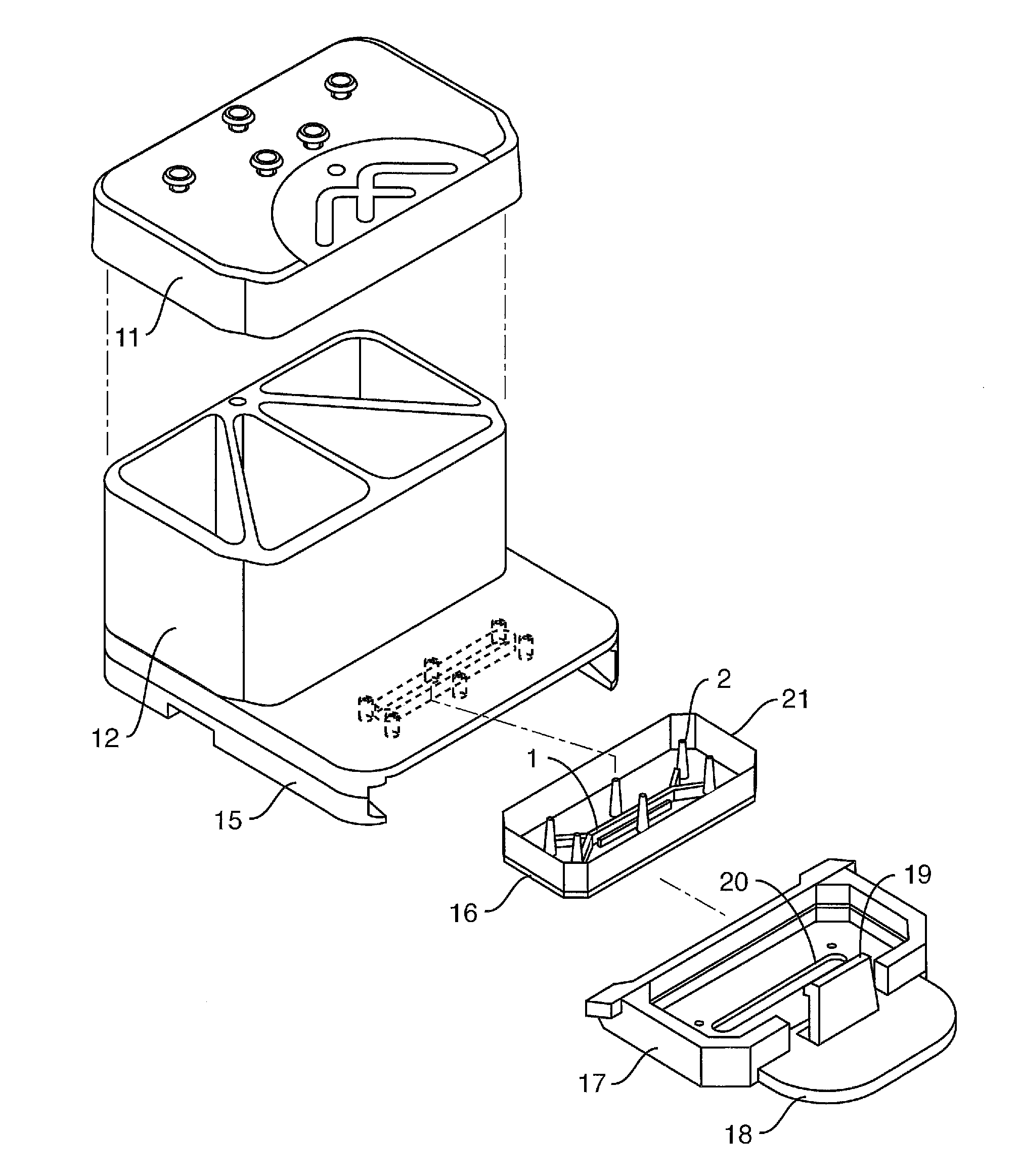 Droplet fluid connections