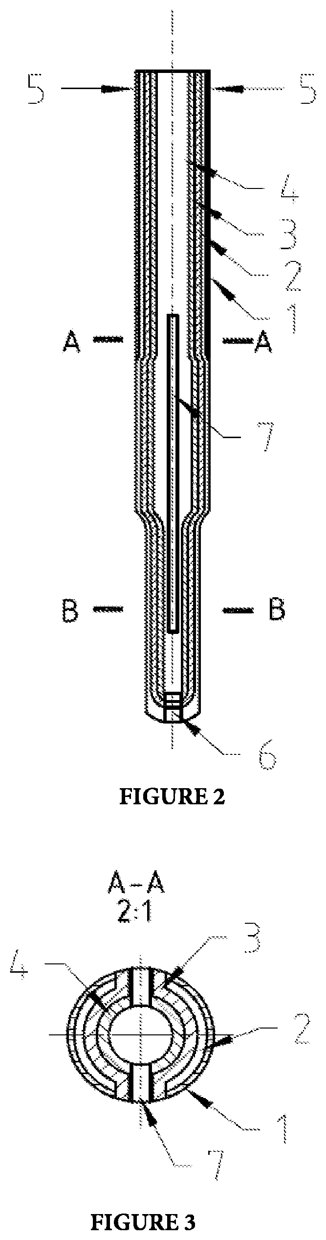 High voltage ceramic electric heating body