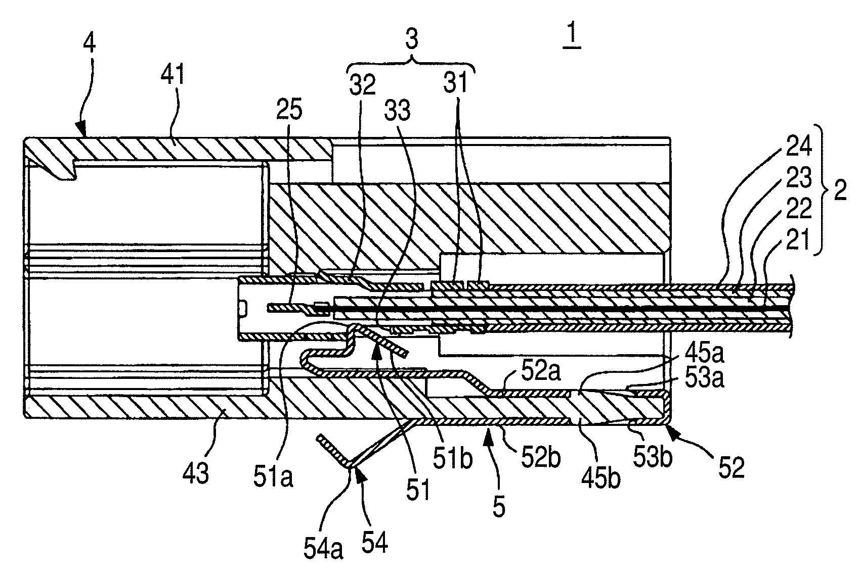 Conducting member and connector having conducting member