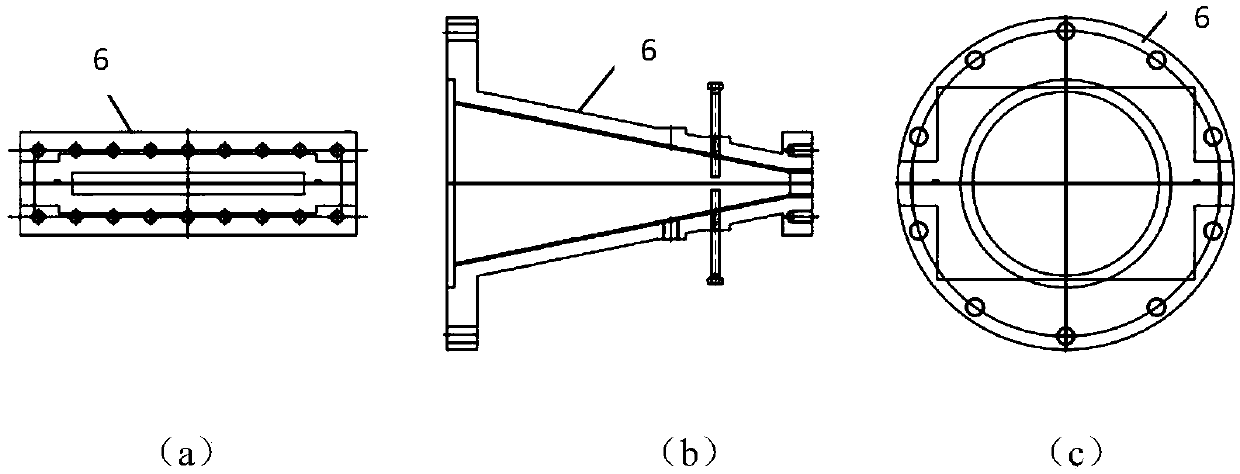 Method for preparing large-size silicon carbide ceramic plate through reactive sintering