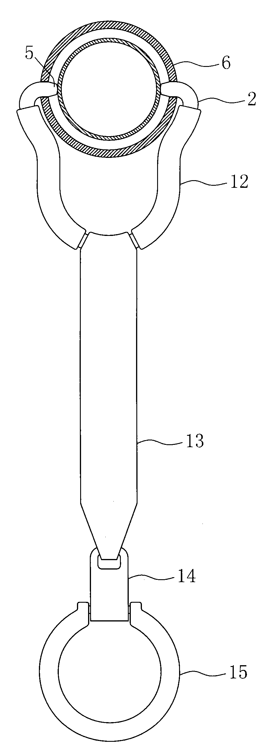 Rapid connecting structure of pipe fitting