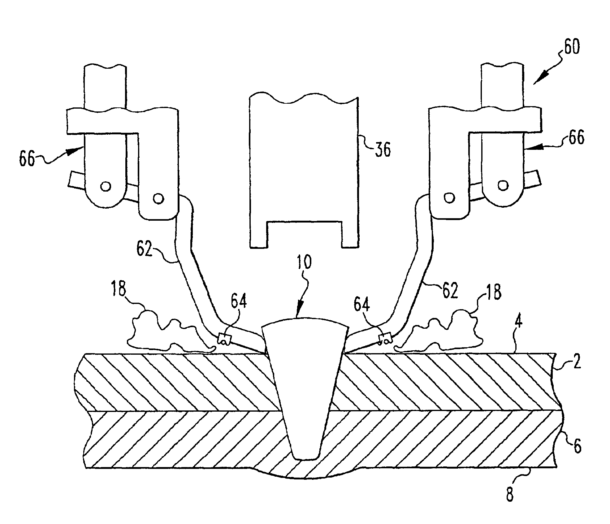 Friction plunge riveting