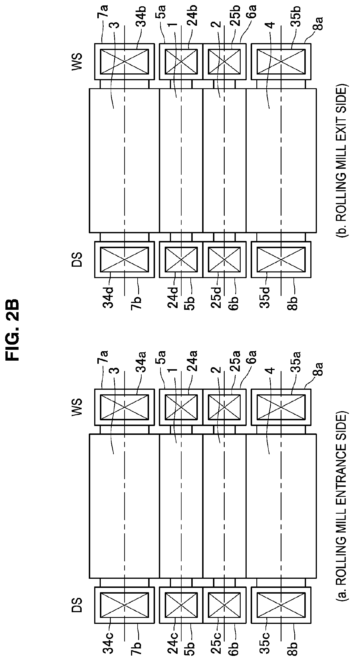 Rolling mill, and method for setting rolling mill