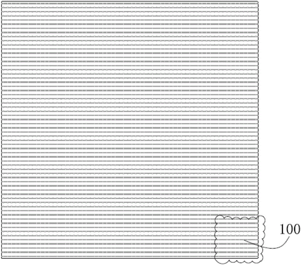 Novel LED (light-emitting diode) transparent display screen and manufacturing method thereof