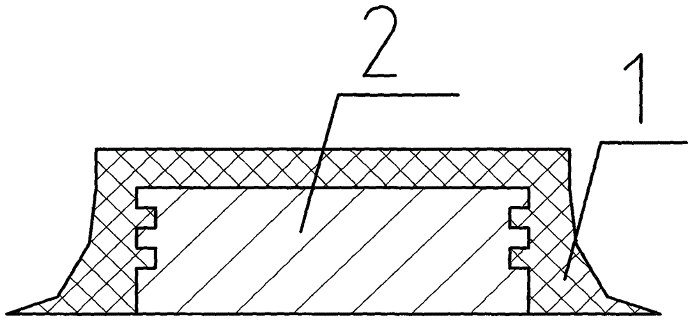 Horn-shaped sealing ring