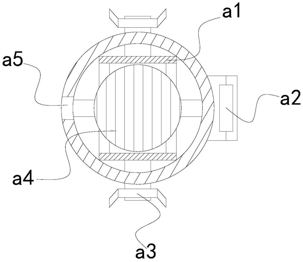 A kind of anti-twist embedded automobile shock absorber hydraulic disassembly equipment