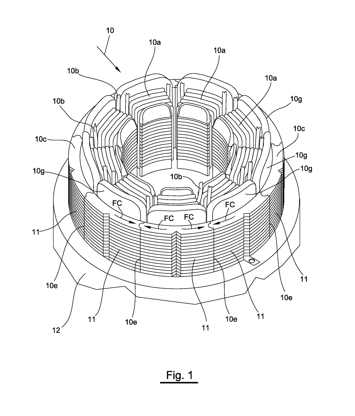 Apparatus for producing wound stators of dynamo electric machines formed from assembly of pole segments