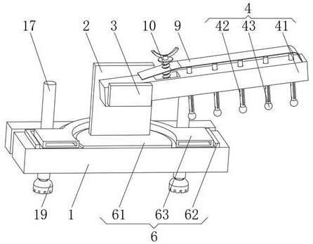 A portable slope measuring device for water conservancy construction survey