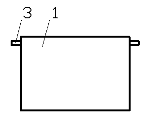 Louvered water-stopping piece