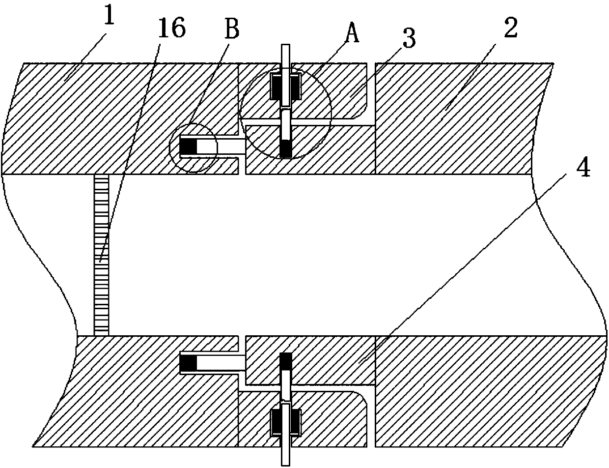 Agricultural irrigation engineering hydraulic engineering pipe convenient to install