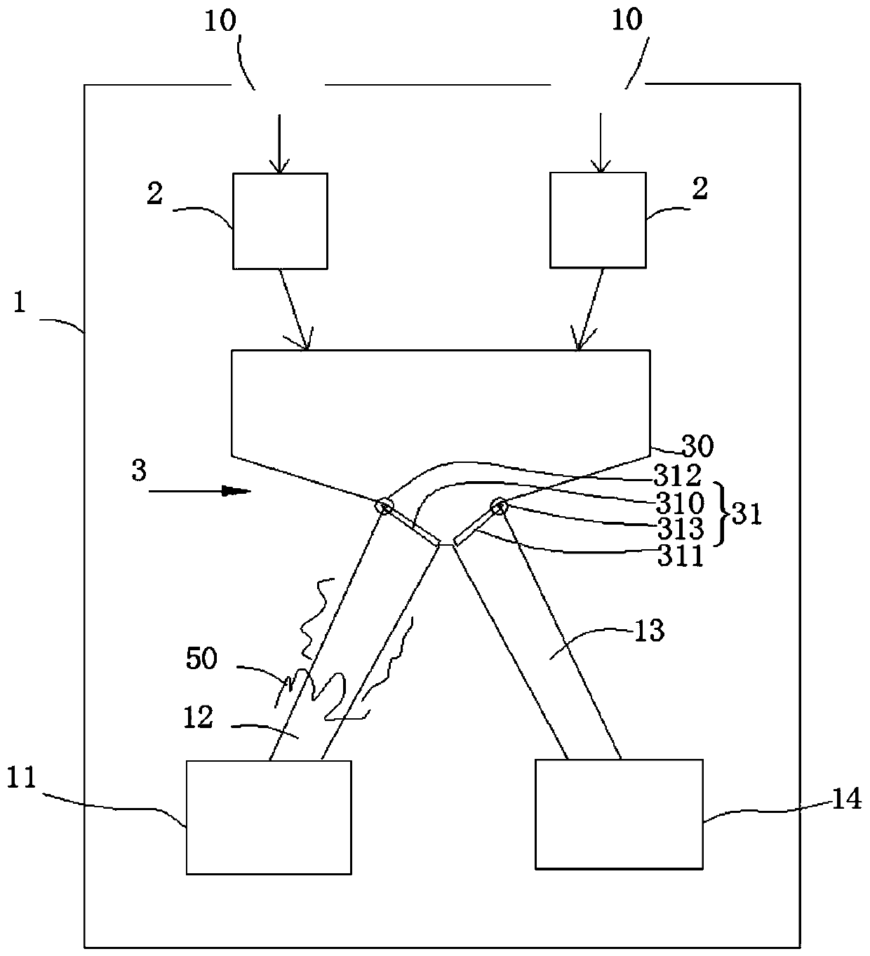 Self-service cash register device and method for goods with anti-theft tags