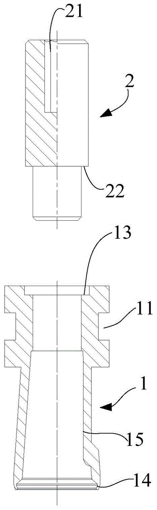 Impression auxiliary cap for dental implant surgery, and impression method