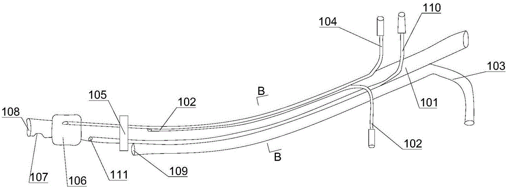 Tracheal catheter with pharyngeal suction tube