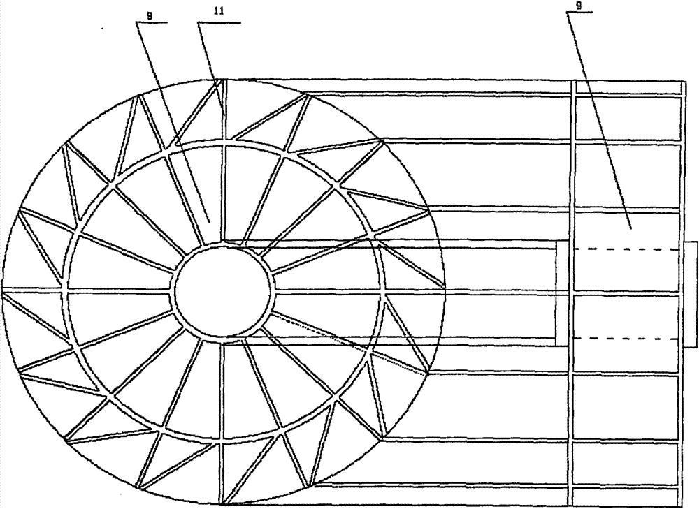 Radial work rotor engine