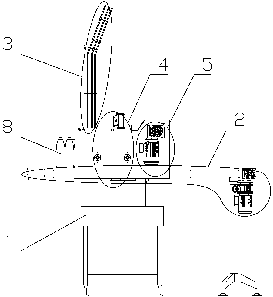 Lifting ring assembling device