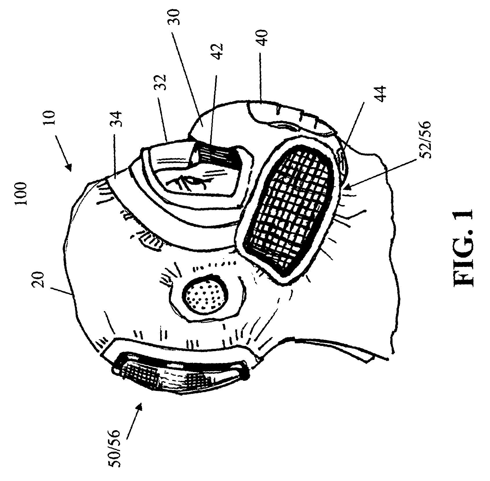 Operationally adaptable chemical-biological mask