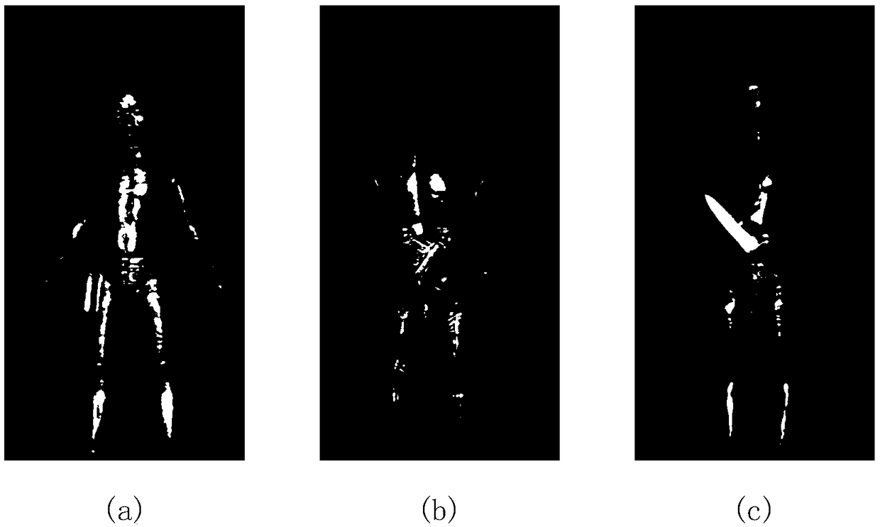 Terahertz image target recognition method based on deep learning and RPCA