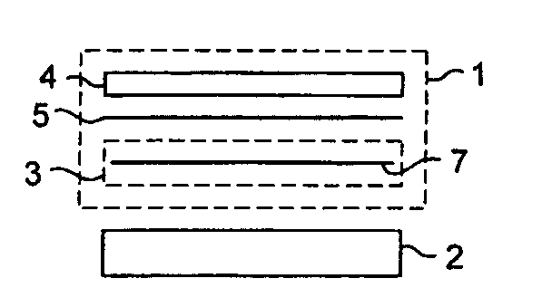 Composite protection for revealing damage to a core in a vehicle such as an aircraft