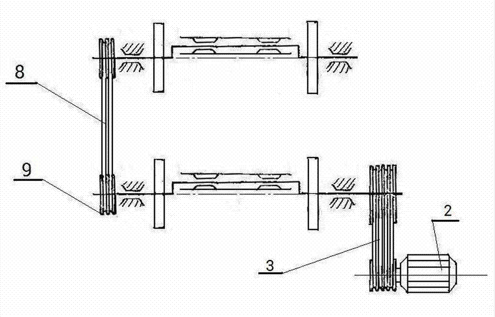 Safety oscillation damping vibrating screen