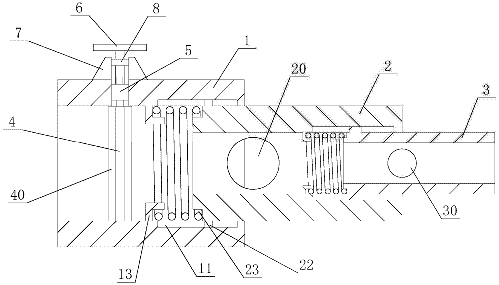 A push-and-reciprocate multi-hole valve