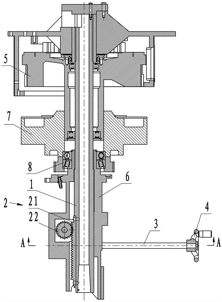 A capping lifting mechanism, capping device and capping machine