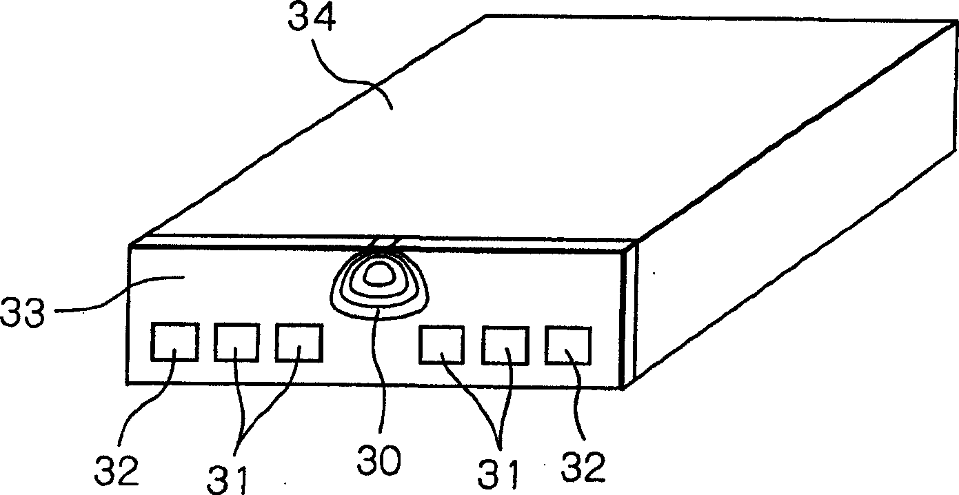 Thin-film magnetic head with heater, magnetic head gimbal assembly, and magnetic disk drive apparatus