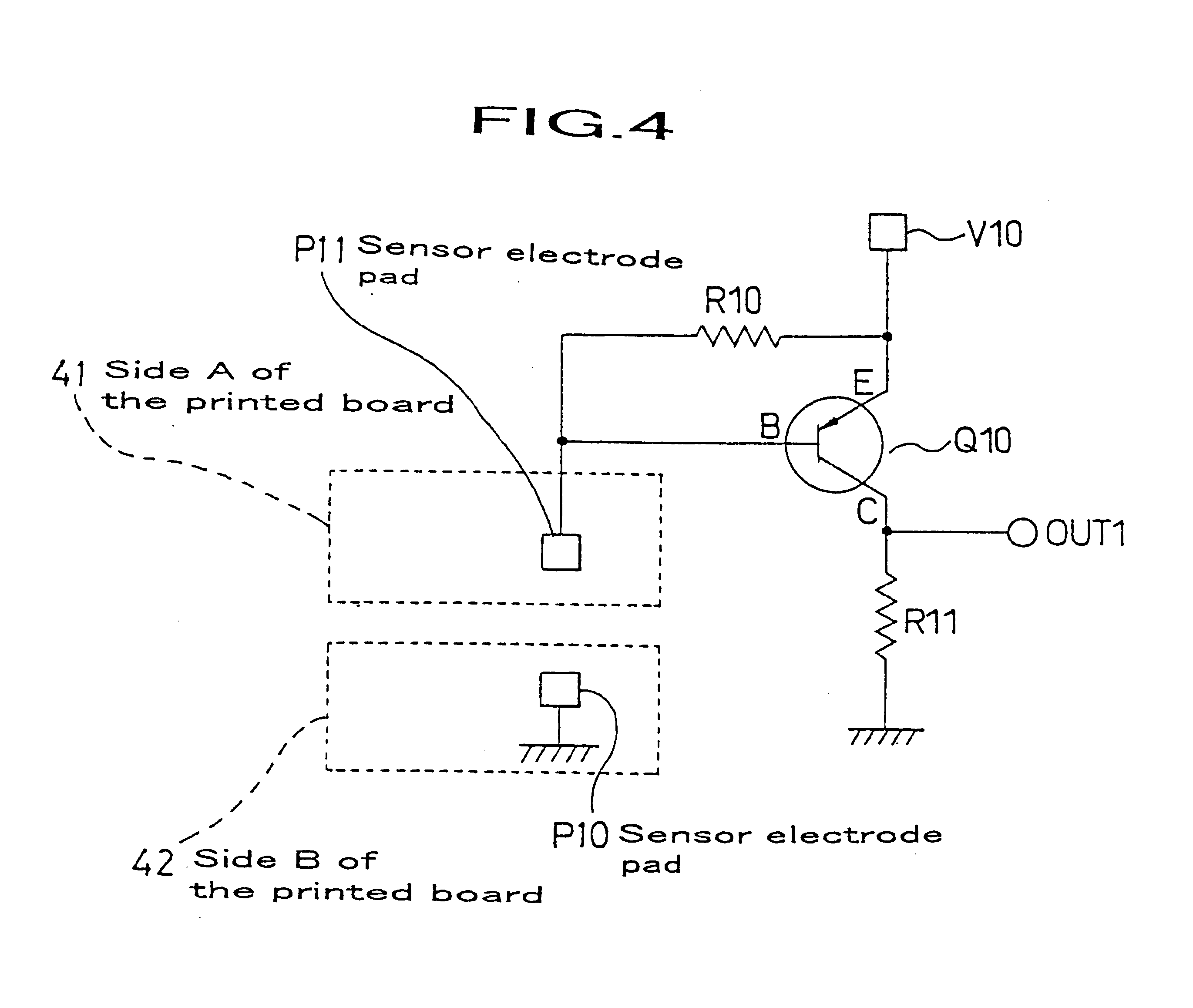 Water immersion detecting circuit