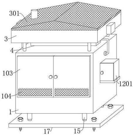 A box-combined transformer