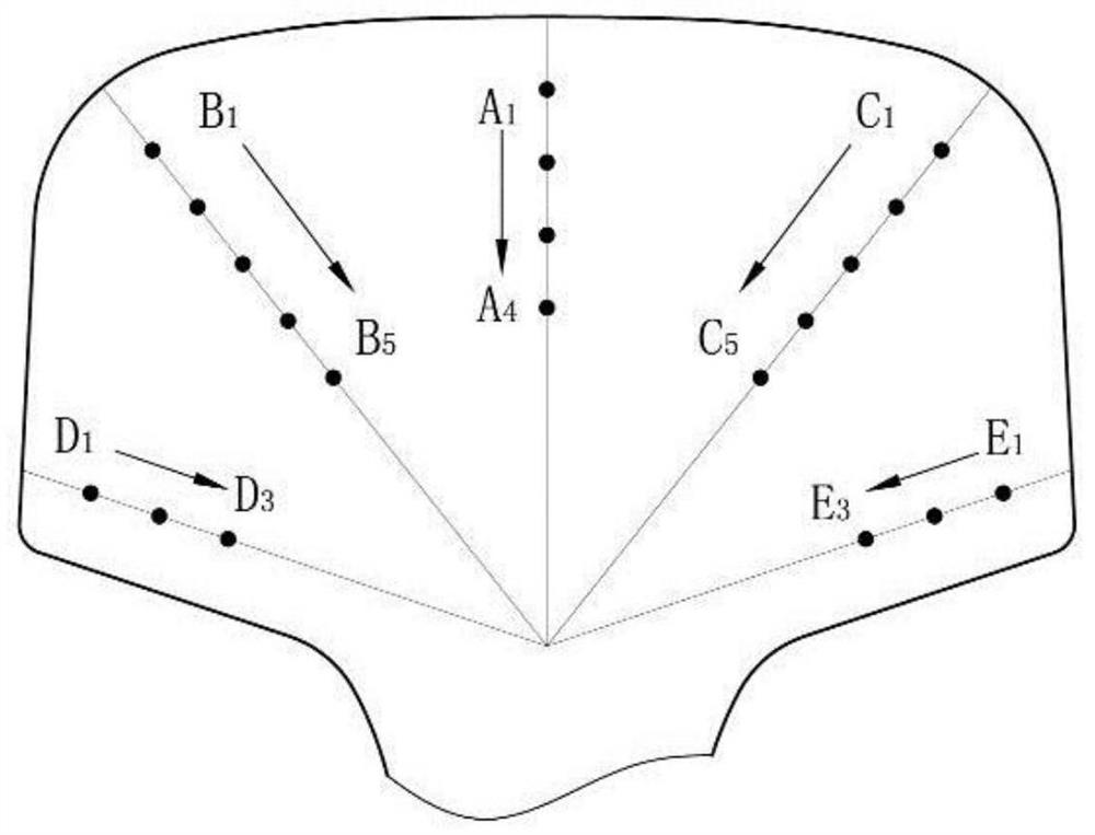 Method for improving hardness uniformity of cross section of heat-treated steel rail head