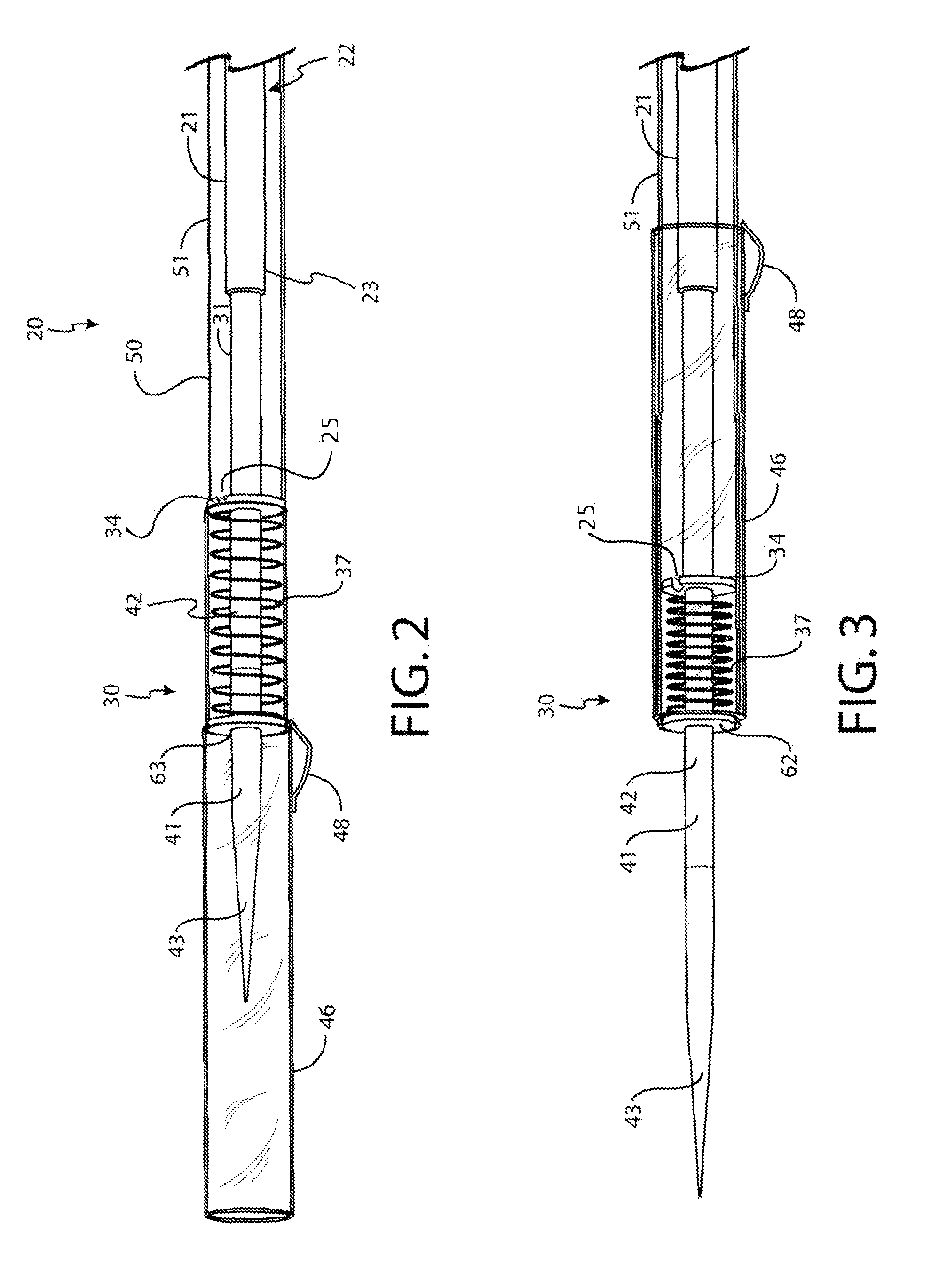 Rapid-firing spear gun with retained projectile