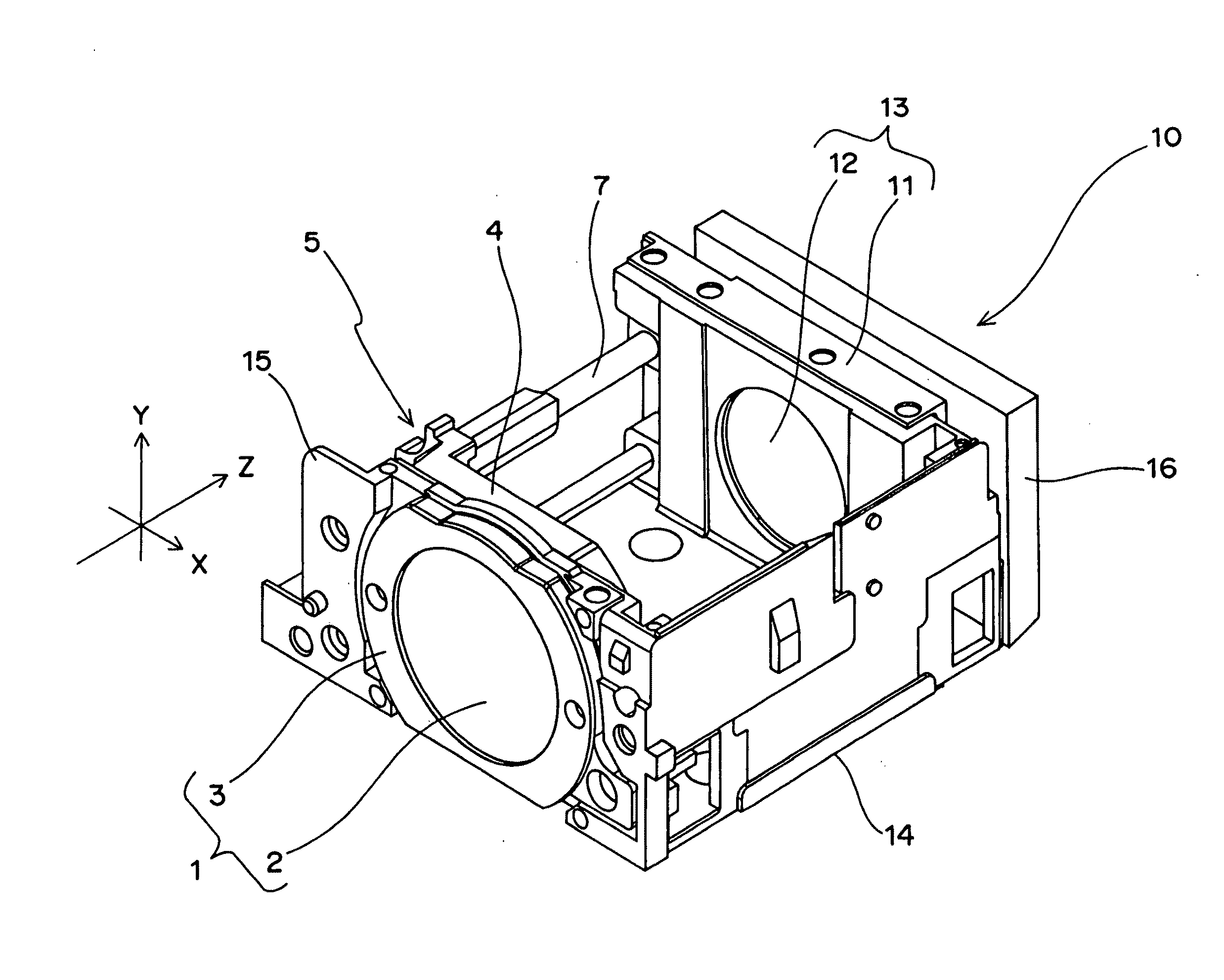 Lens unit and imaging device