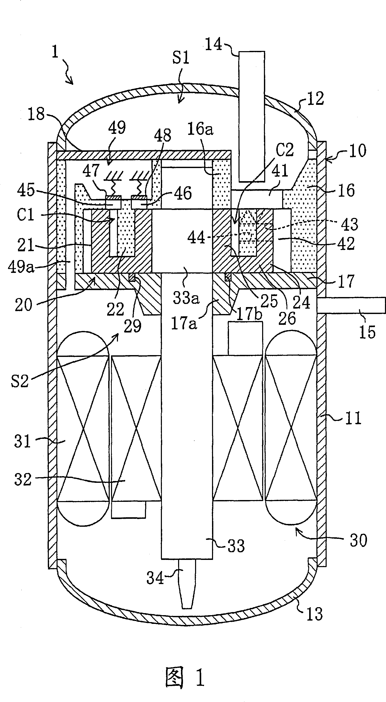 Rotating fluid machine