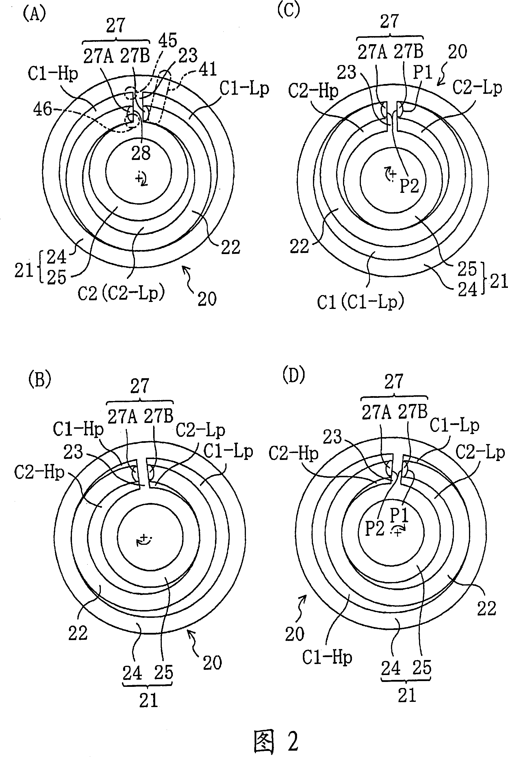 Rotating fluid machine