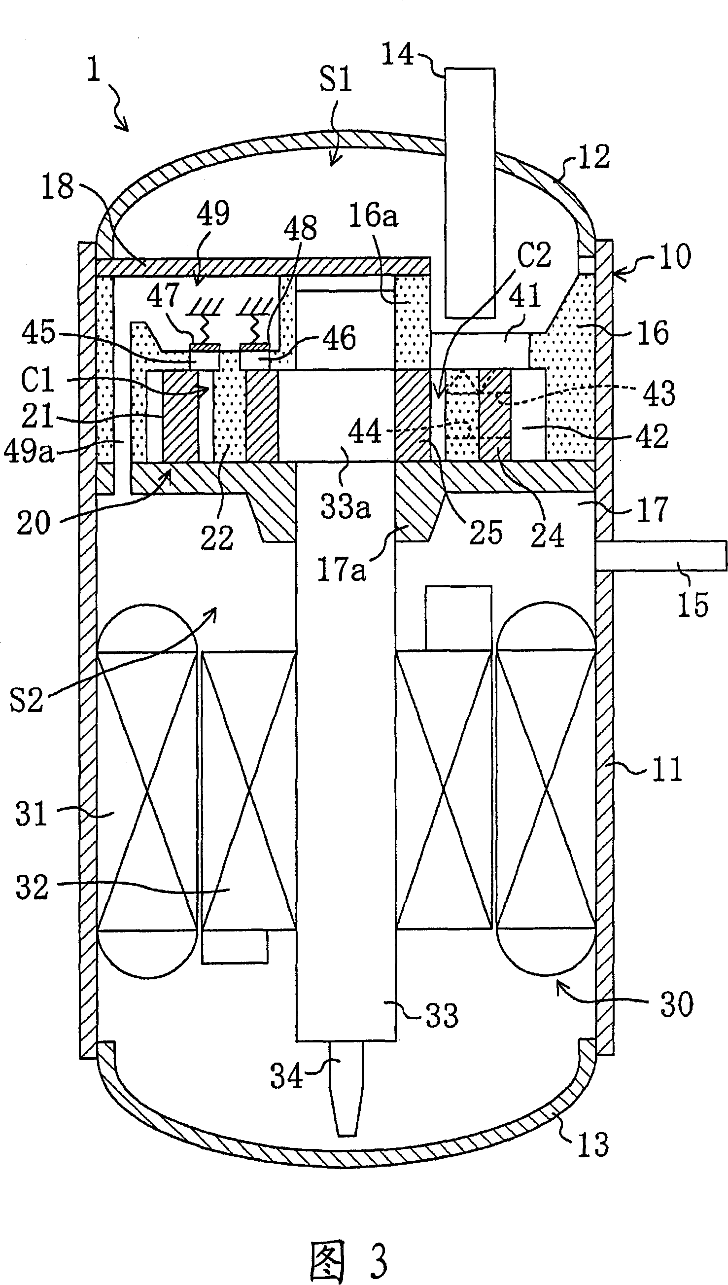 Rotating fluid machine