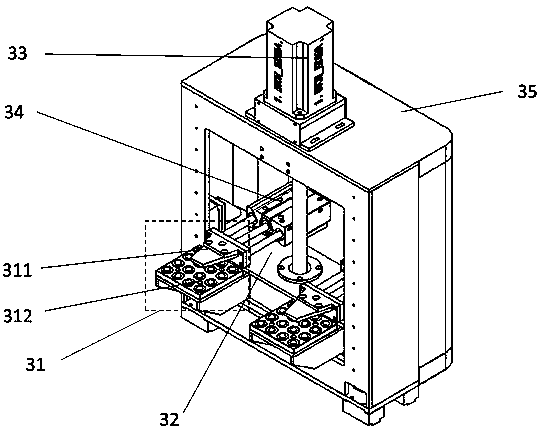 Automatic docking system, transfer module and ASCS transfer system