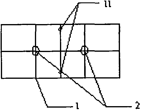 Method for constructing anchoring system of structural steel overhanging scaffold