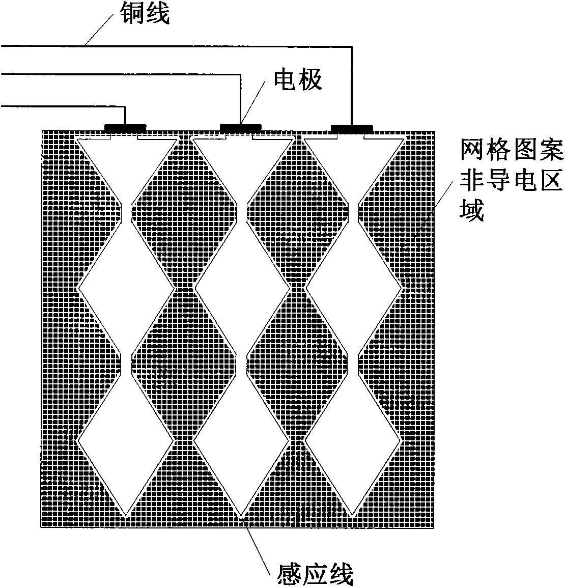 Method for manufacturing grid-pattern touch panel