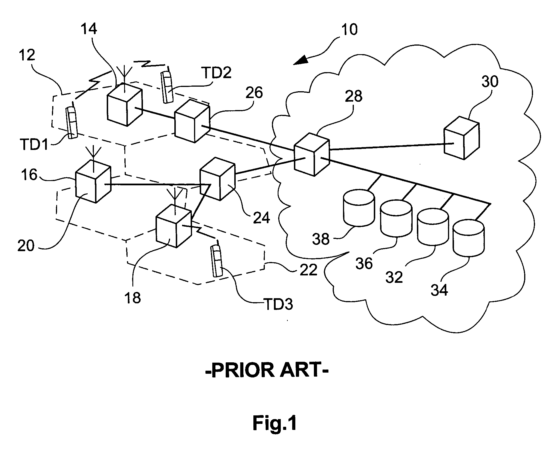 Low-cost radio access network enabling local switching