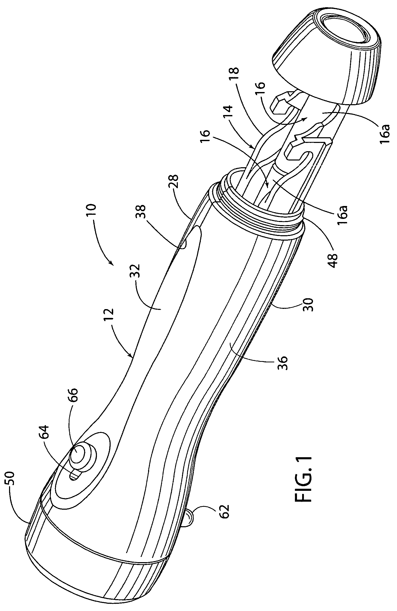 Battery controlled device that can operate with alternative size batteries