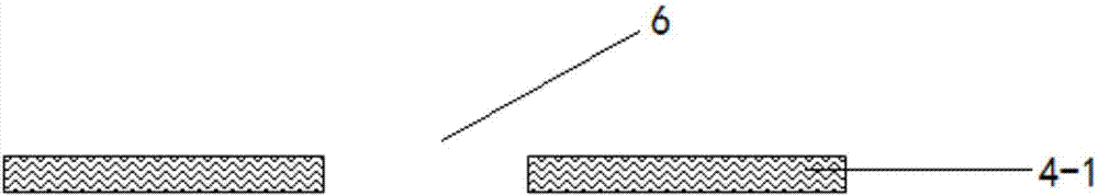 Processing method for UV laser incision butt-joint uncovering