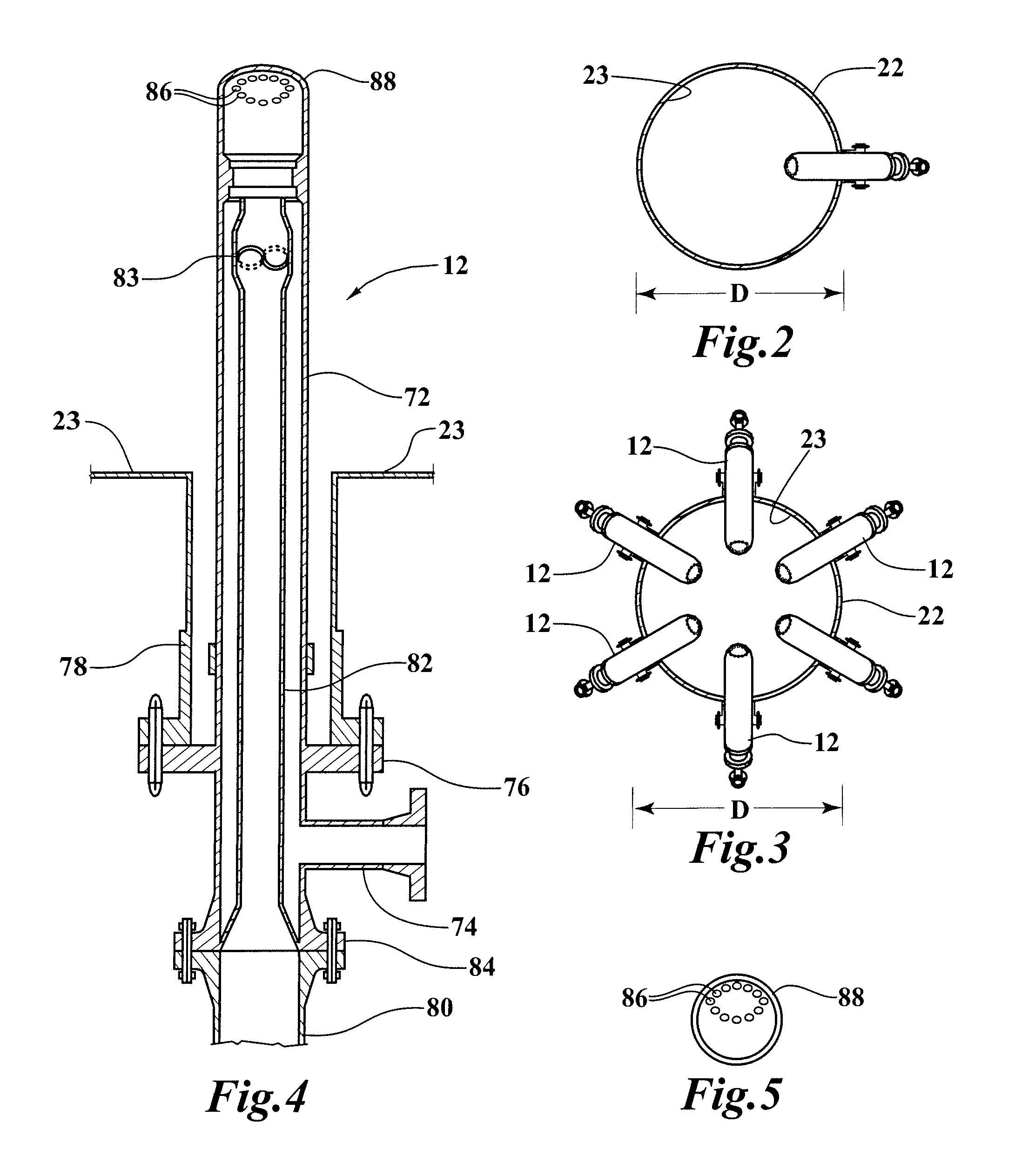 Device for contacting high contaminated feedstocks with catalyst in an FCC unit