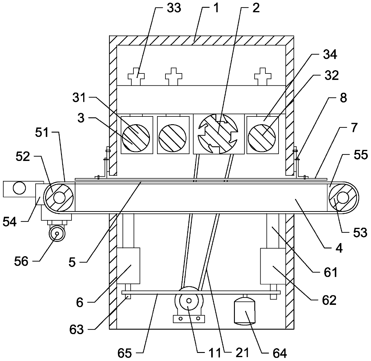 High-stability adjustable spiral planer