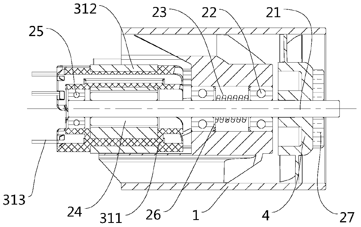 Noise reduction type high speed small size axial flow fan