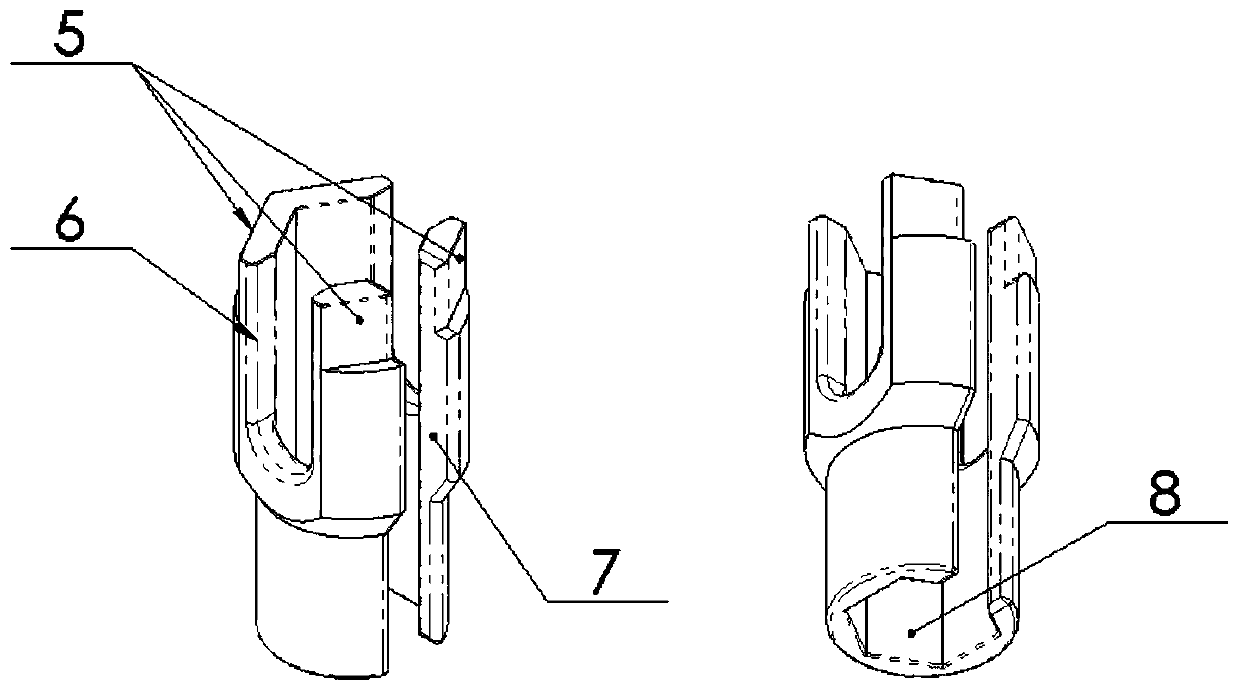 Dismounting and mounting tool for threaded fasteners with wire outgoing lines at ends